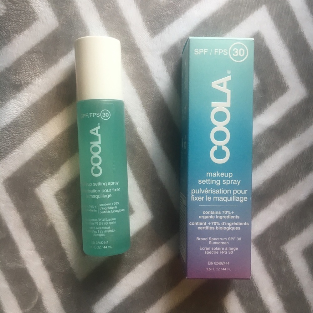 COOLA Organic SPF30 Makeup Setting Sunscreen Spray